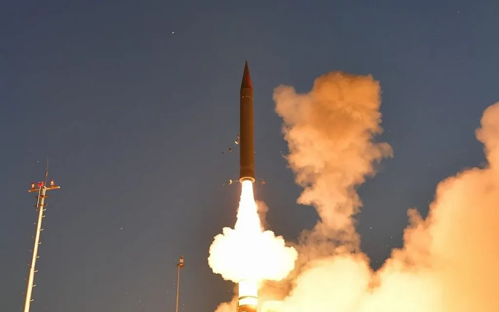 Israel, US test-fire Arrow 3 missile, declare trial a success