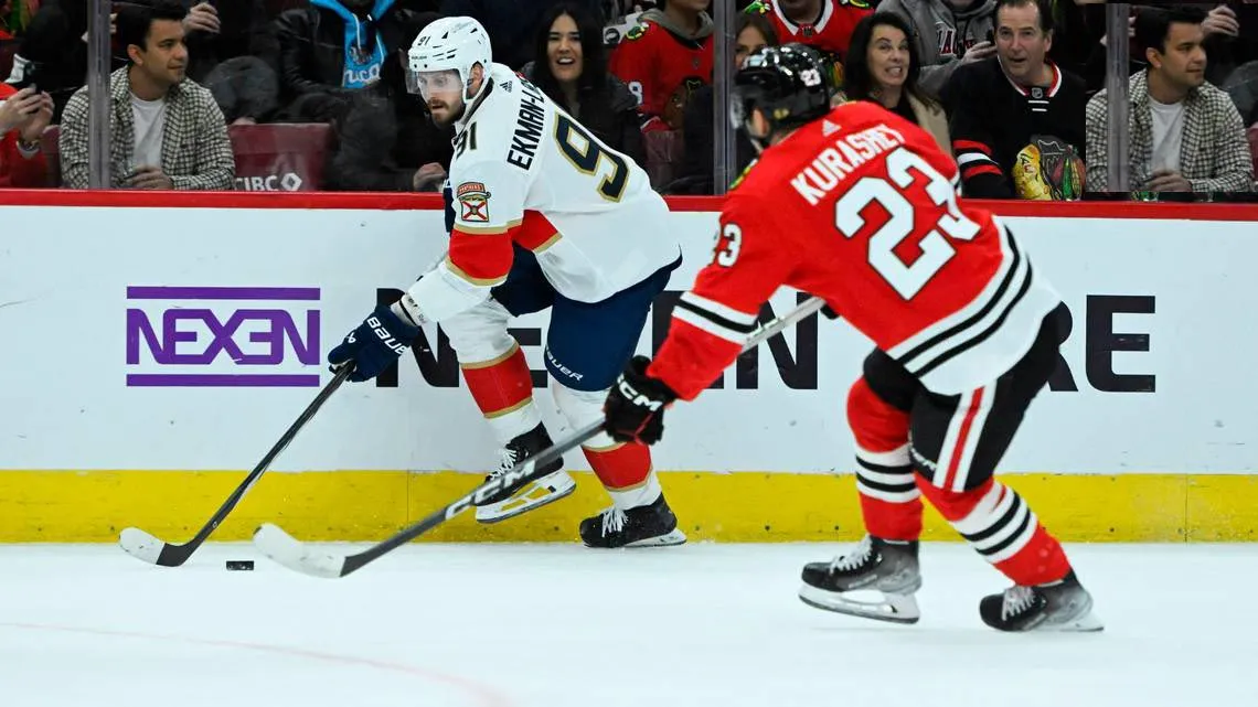 First period dooms Florida Panthers in loss to Chicago Blackhawks to end road trip