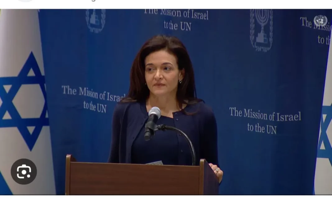 Sheryl Sandberg, the former Meta executive who, Israel’s ambassador to the United Nations